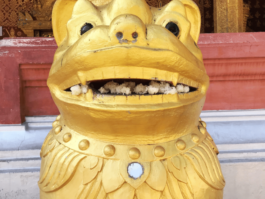 Luang Prabang riz offrandes
